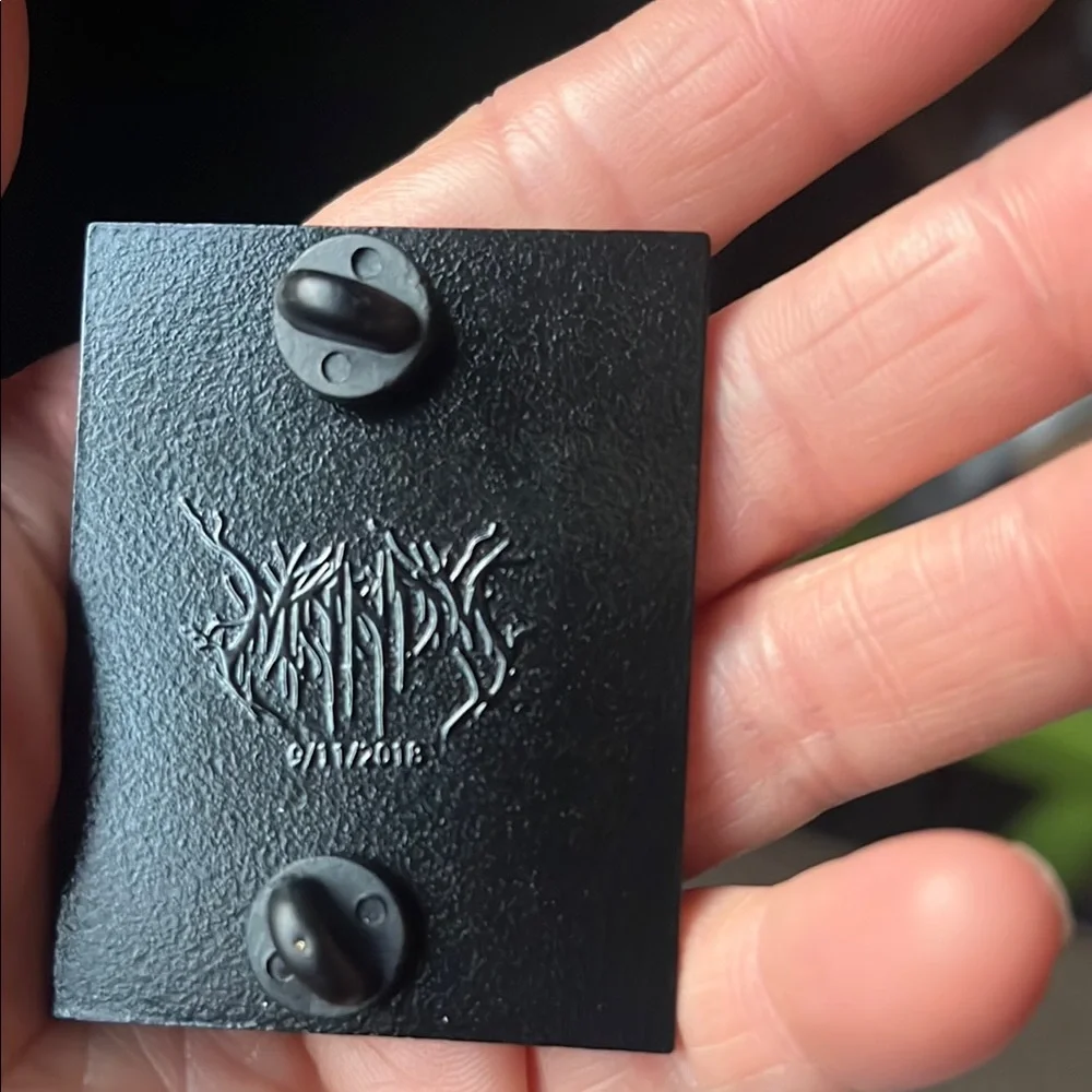 Legion M.  Mandy movie collector pins.